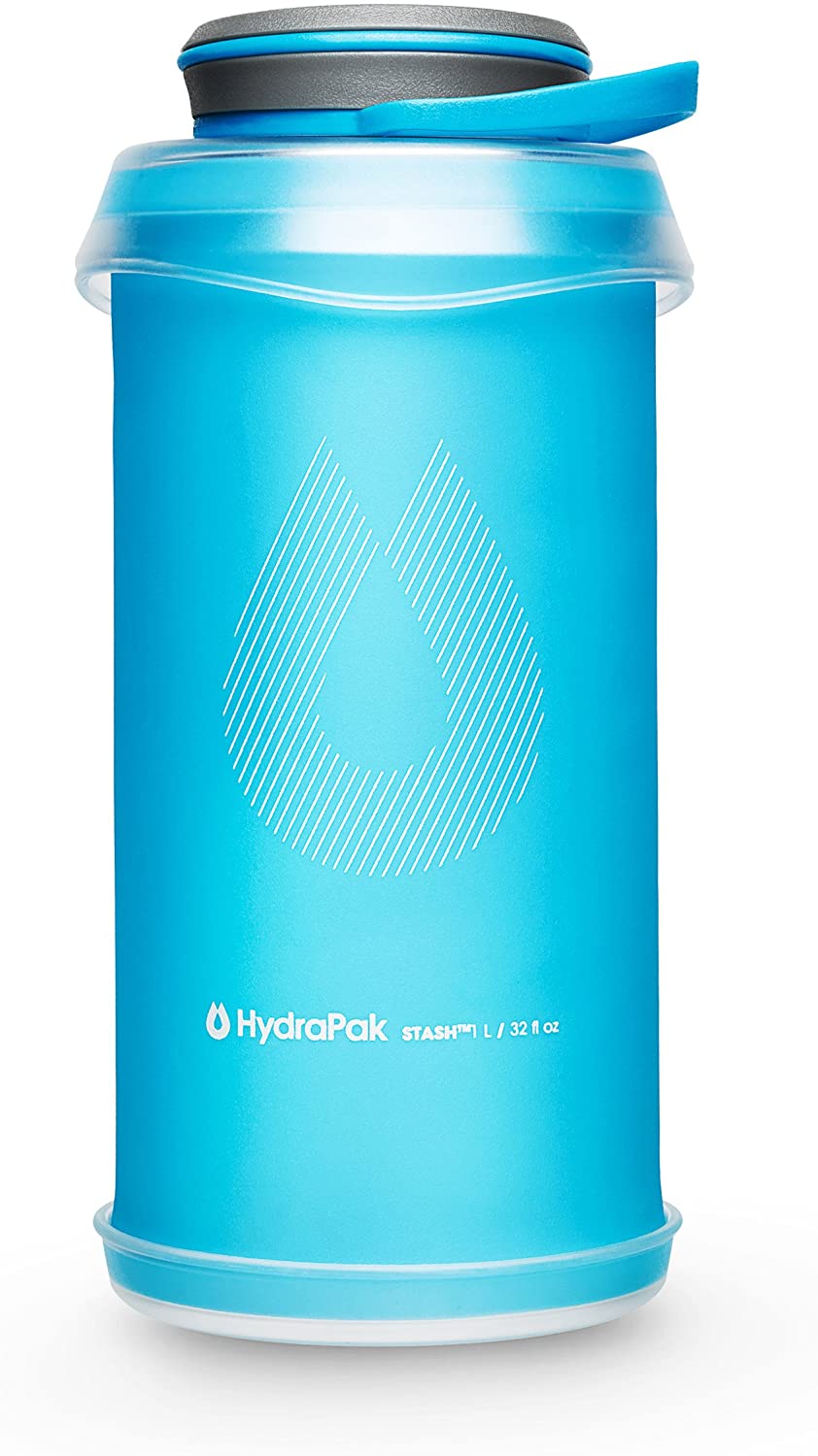 HydraPak Stash Bottle 1 Liter Malibu